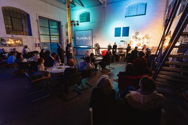 Fluviale: STREAM.field – Art Laboratory (Reallabor Fassfabrik, 15.11.2025) Foto: eSeL.at - Robert Puteanu