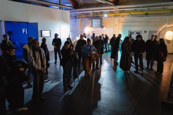 Fluviale: STREAM.field – Art Laboratory (Reallabor Fassfabrik, 15.11.2025) Foto: eSeL.at - Robert Puteanu