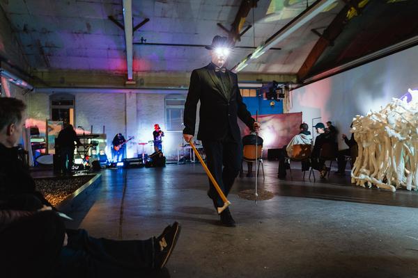 Fluviale: STREAM.field – Art Laboratory (Reallabor Fassfabrik, 15.11.2025) Foto: eSeL.at - Robert Puteanu