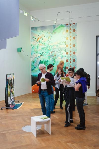 SUCK MY CODE! (Akademie der bildenden Künste / Exhibit Galerie, 05.11.2025 - 08.02.2026) Foto: eSeL.at - Robert Puteanu