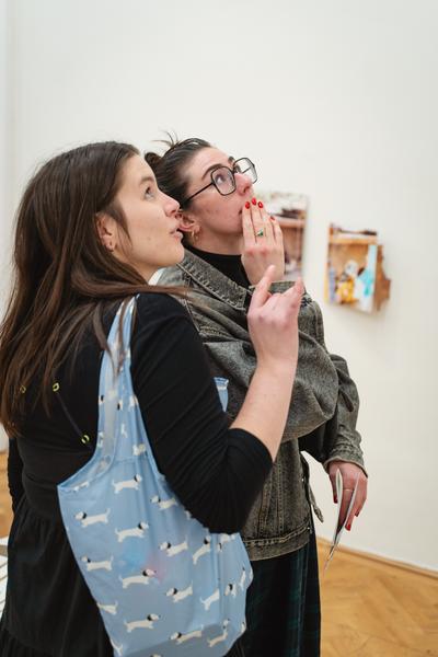 SUCK MY CODE! (Akademie der bildenden Künste / Exhibit Galerie, 05.11.2025 - 08.02.2026) Foto: eSeL.at - Robert Puteanu