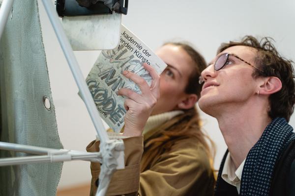 SUCK MY CODE! (Akademie der bildenden Künste / Exhibit Galerie, 05.11.2025 - 08.02.2026) Foto: eSeL.at - Robert Puteanu