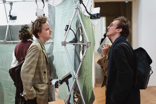 SUCK MY CODE! (Akademie der bildenden Künste / Exhibit Galerie, 05.11.2025 - 08.02.2026) Foto: eSeL.at - Robert Puteanu