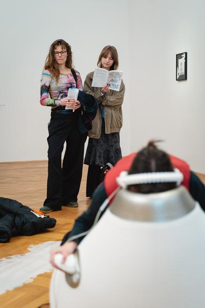 SUCK MY CODE! (Akademie der bildenden Künste / Exhibit Galerie, 05.11.2025 - 08.02.2026) Foto: eSeL.at - Robert Puteanu