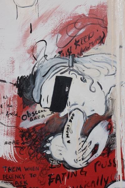 Sue Williams "What Now" (Belevedere 21, 20.2. - 7.6.2026) Foto: eSeL.at - Lorenz Seidler