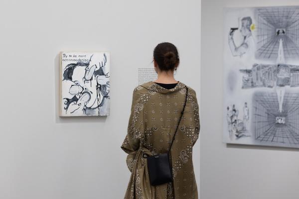 Sue Williams "What Now" (Belevedere 21, 20.2. - 7.6.2026) Foto: eSeL.at - Lorenz Seidler