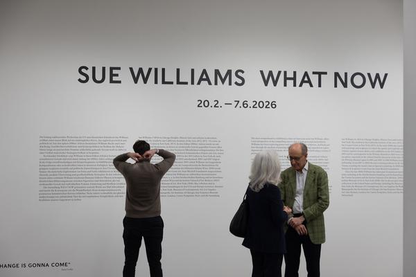 Sue Williams "What Now" (Belevedere 21, 20.2. - 7.6.2026) Foto: eSeL.at - Lorenz Seidler