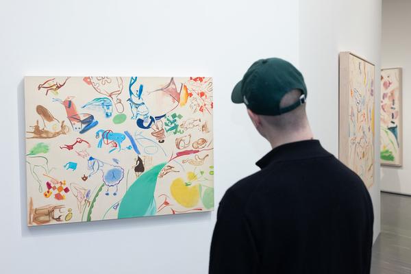 Sue Williams "What Now" (Belevedere 21, 20.2. - 7.6.2026) Foto: eSeL.at - Lorenz Seidler