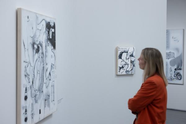 Sue Williams "What Now" (Belevedere 21, 20.2. - 7.6.2026) Foto: eSeL.at - Lorenz Seidler