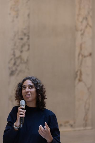 Tabita Rezaire: &quot;Calabash Nebula - Cosmological Tales of Connection&quot; (17.9.2025 - 11.1.2026) Foto: eSeL.at - Lorenz Seidler