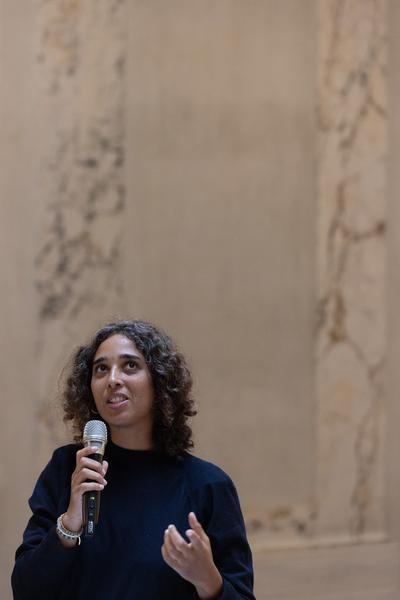 Tabita Rezaire: "Calabash Nebula - Cosmological Tales of Connection" (17.9.2025 - 11.1.2026) Foto: eSeL.at - Lorenz Seidler