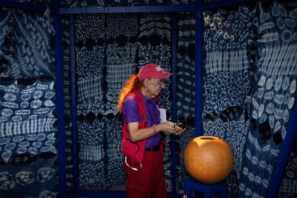 Tabita Rezaire: "Calabash Nebula - Cosmological Tales of Connection" (17.9.2025 - 11.1.2026) Foto: eSeL.at - Lorenz Seidler