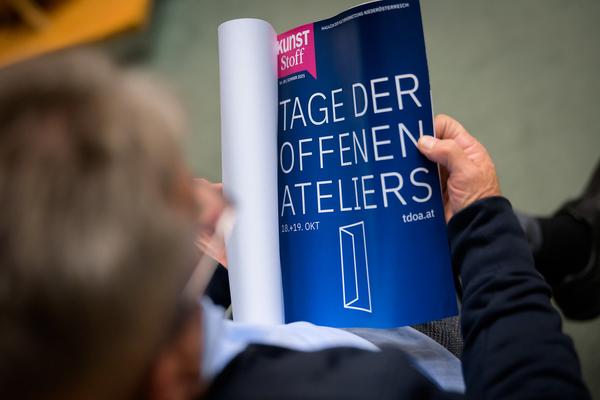 Tage der offenen Ateliers NÖ - Auftaktveranstaltung (Landhaus St. Pölten, 23.09.2025) Foto: eSeL.at - Joanna Pianka
