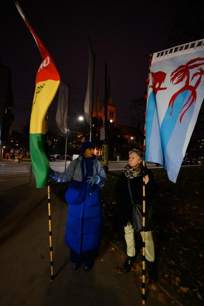 Juliana Herrero &quot;Tautropfen / Gotas de Rocío&quot; (Glaspavillon Bezirksmuseum Brigittenau, 12.11.2025) Foto: eSeL.at - Joanna Pianka