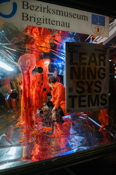 Juliana Herrero &quot;Tautropfen / Gotas de Rocío&quot; (Glaspavillon Bezirksmuseum Brigittenau, 12.11.2025) Foto: eSeL.at - Joanna Pianka