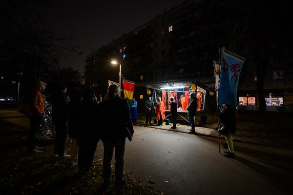 Juliana Herrero &quot;Tautropfen / Gotas de Rocío&quot; (Glaspavillon Bezirksmuseum Brigittenau, 12.11.2025) Foto: eSeL.at - Joanna Pianka
