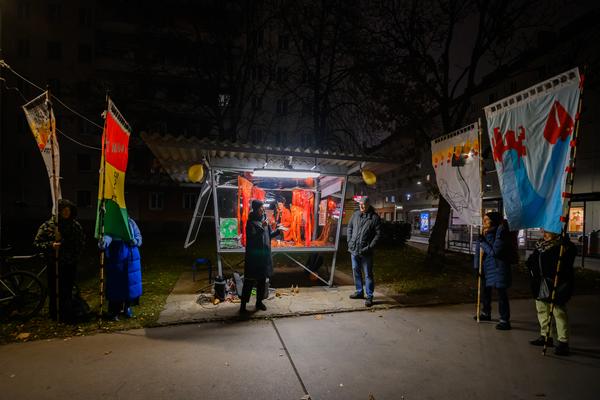 Juliana Herrero &quot;Tautropfen / Gotas de Rocío&quot; (Glaspavillon Bezirksmuseum Brigittenau, 12.11.2025) Foto: eSeL.at - Joanna Pianka
