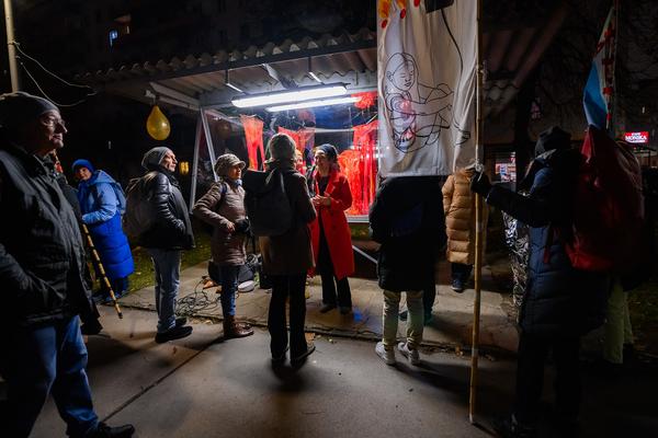 Juliana Herrero &quot;Tautropfen / Gotas de Rocío&quot; (Glaspavillon Bezirksmuseum Brigittenau, 12.11.2025) Foto: eSeL.at - Joanna Pianka