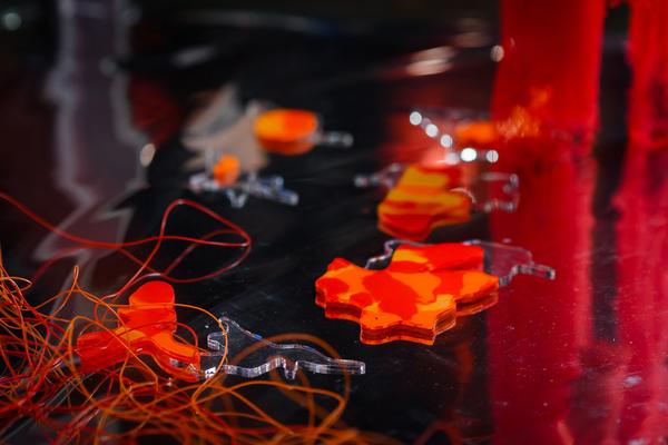 Juliana Herrero &quot;Tautropfen / Gotas de Rocío&quot; (Glaspavillon Bezirksmuseum Brigittenau, 12.11.2025) Foto: eSeL.at - Joanna Pianka