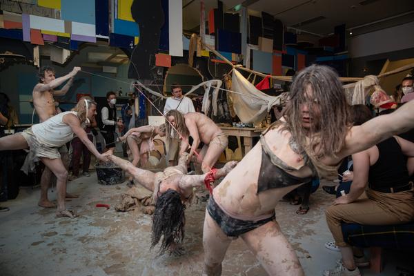 Tiroler Landesmuseum Ferdinandeum: GELITIN (26.6.2021 Eröffnungstag, 1.7. - 26.10.2021) Foto: eSeL Foto: eSeL.at - Lorenz Seidler