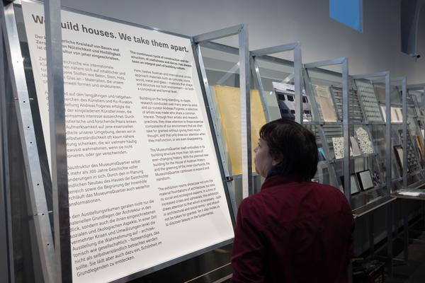 THE MATERIAL SHOW (MQ Freiraum, 26.02. – 31.05.2026) Foto: eSeL.at - Lorenz Seidler