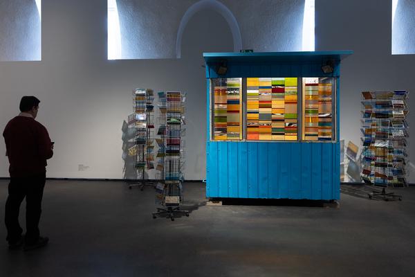 THE MATERIAL SHOW (MQ Freiraum, 26.02. – 31.05.2026) Foto: eSeL.at - Lorenz Seidler