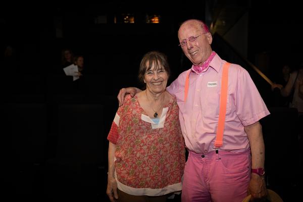 &quot;the set, the double, the stand-in, the prop&quot; - Jann Haworth im Gespräch mit Jo Applin (Österr. Ludwig-Stiftung @ mumok, 4.9.2025) Foto: eSeL.at - Lorenz Seidler