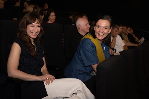 &quot;the set, the double, the stand-in, the prop&quot; - Jann Haworth im Gespräch mit Jo Applin (Österr. Ludwig-Stiftung @ mumok, 4.9.2025) Foto: eSeL.at - Lorenz Seidler