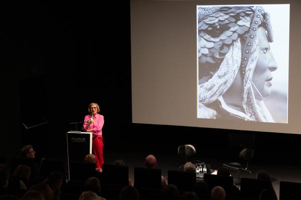 &quot;the set, the double, the stand-in, the prop&quot; - Jann Haworth im Gespräch mit Jo Applin (Österr. Ludwig-Stiftung @ mumok, 4.9.2025) Foto: eSeL.at - Lorenz Seidler