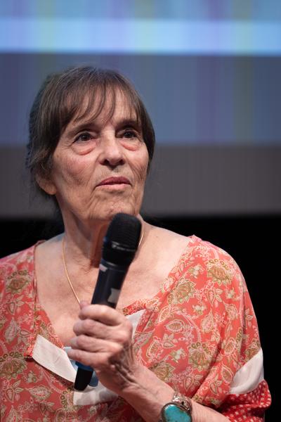 &quot;the set, the double, the stand-in, the prop&quot; - Jann Haworth im Gespräch mit Jo Applin (Österr. Ludwig-Stiftung @ mumok, 4.9.2025) Foto: eSeL.at - Lorenz Seidler