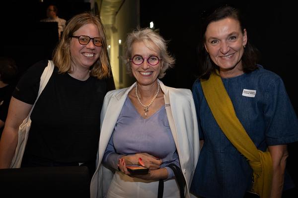 "the set, the double, the stand-in, the prop" - Jann Haworth im Gespräch mit Jo Applin (Österr. Ludwig-Stiftung @ mumok, 4.9.2025) Foto: eSeL.at - Lorenz Seidler