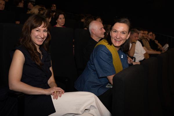 "the set, the double, the stand-in, the prop" - Jann Haworth im Gespräch mit Jo Applin (Österr. Ludwig-Stiftung @ mumok, 4.9.2025) Foto: eSeL.at - Lorenz Seidler