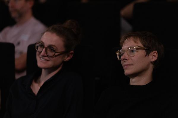 "the set, the double, the stand-in, the prop" - Jann Haworth im Gespräch mit Jo Applin (Österr. Ludwig-Stiftung @ mumok, 4.9.2025) Foto: eSeL.at - Lorenz Seidler