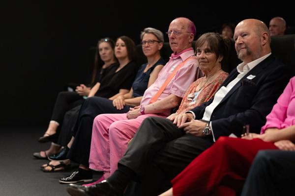 "the set, the double, the stand-in, the prop" - Jann Haworth im Gespräch mit Jo Applin (Österr. Ludwig-Stiftung @ mumok, 4.9.2025) Foto: eSeL.at - Lorenz Seidler