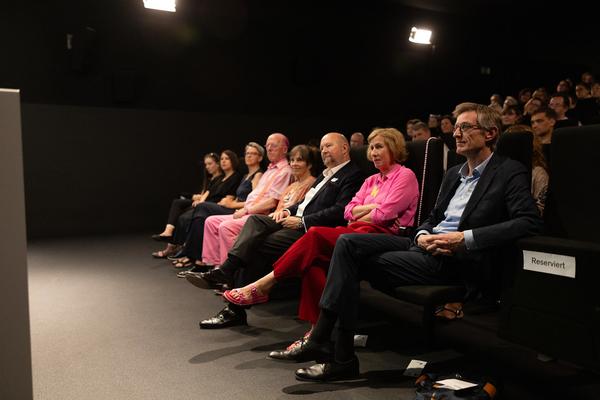"the set, the double, the stand-in, the prop" - Jann Haworth im Gespräch mit Jo Applin (Österr. Ludwig-Stiftung @ mumok, 4.9.2025) Foto: eSeL.at - Lorenz Seidler