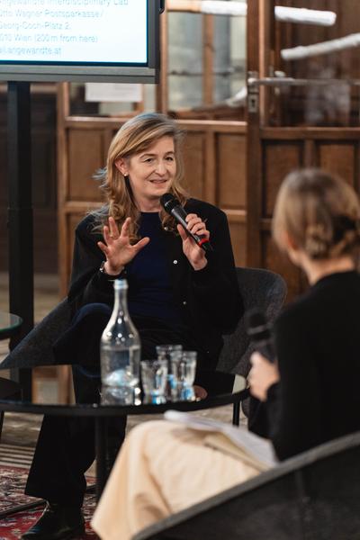 Talking through Weibel – Führung, Keynote &amp; Discussion (Angewandte Interdisciplinary Lab, 14.11.2025) Foto: eSeL.at - Robert Puteanu