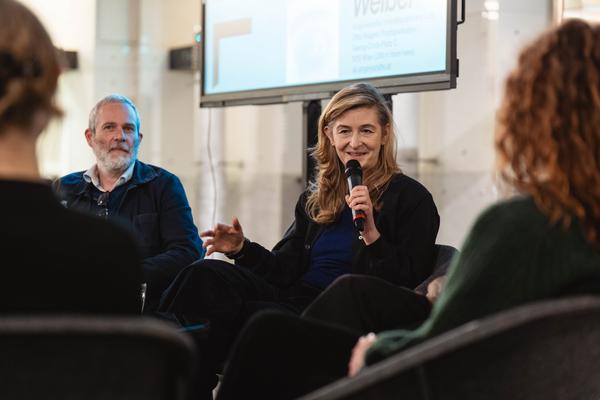Talking through Weibel – Führung, Keynote &amp; Discussion (Angewandte Interdisciplinary Lab, 14.11.2025) Foto: eSeL.at - Robert Puteanu