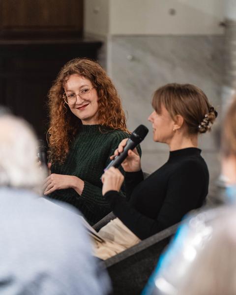 Talking through Weibel – Führung, Keynote &amp; Discussion (Angewandte Interdisciplinary Lab, 14.11.2025) Foto: eSeL.at - Robert Puteanu