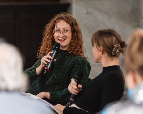 Talking through Weibel – Führung, Keynote &amp; Discussion (Angewandte Interdisciplinary Lab, 14.11.2025) Foto: eSeL.at - Robert Puteanu