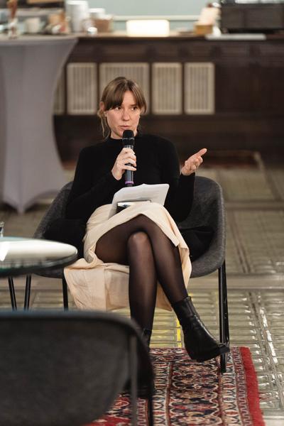 Talking through Weibel – Führung, Keynote &amp; Discussion (Angewandte Interdisciplinary Lab, 14.11.2025) Foto: eSeL.at - Robert Puteanu