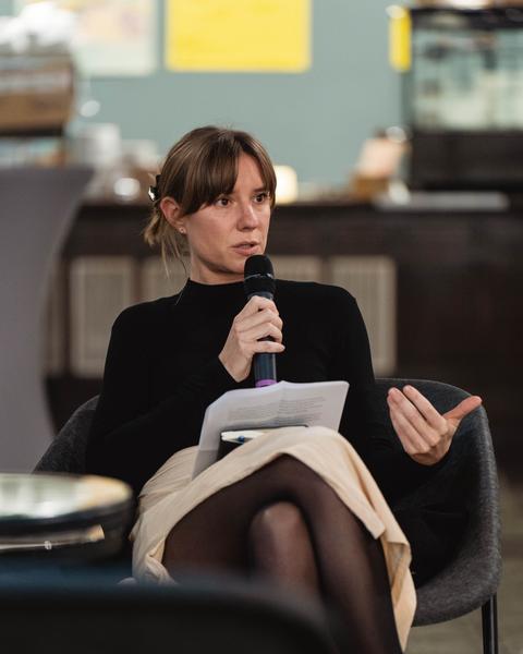 Talking through Weibel – Führung, Keynote &amp; Discussion (Angewandte Interdisciplinary Lab, 14.11.2025) Foto: eSeL.at - Robert Puteanu