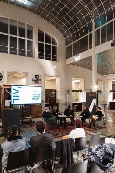 Talking through Weibel – Führung, Keynote &amp; Discussion (Angewandte Interdisciplinary Lab, 14.11.2025) Foto: eSeL.at - Robert Puteanu