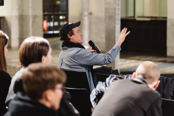 Talking through Weibel – Führung, Keynote &amp; Discussion (Angewandte Interdisciplinary Lab, 14.11.2025) Foto: eSeL.at - Robert Puteanu