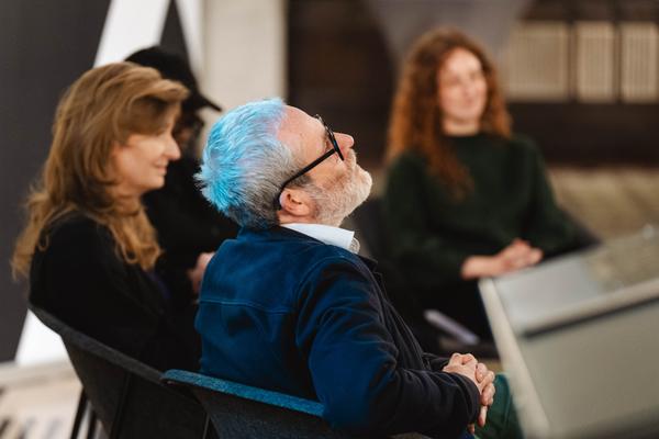 Talking through Weibel – Führung, Keynote &amp; Discussion (Angewandte Interdisciplinary Lab, 14.11.2025) Foto: eSeL.at - Robert Puteanu