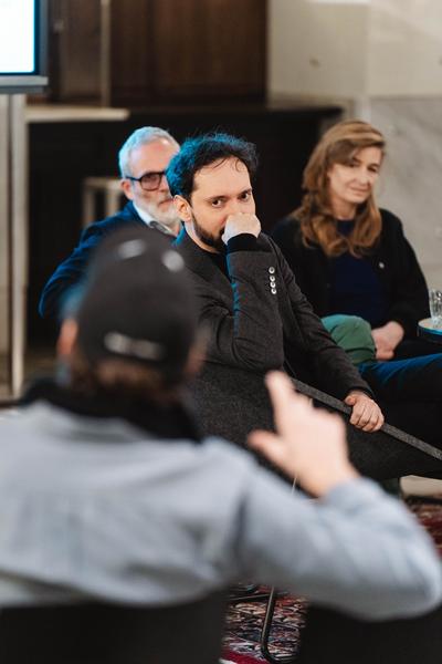 Talking through Weibel – Führung, Keynote &amp; Discussion (Angewandte Interdisciplinary Lab, 14.11.2025) Foto: eSeL.at - Robert Puteanu