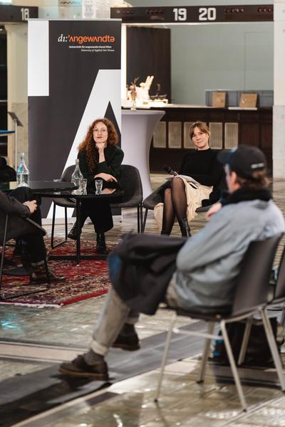 Talking through Weibel – Führung, Keynote &amp; Discussion (Angewandte Interdisciplinary Lab, 14.11.2025) Foto: eSeL.at - Robert Puteanu