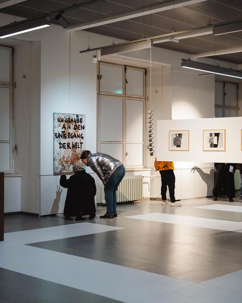 Talking through Weibel – Führung, Keynote &amp; Discussion (Angewandte Interdisciplinary Lab, 14.11.2025) Foto: eSeL.at - Robert Puteanu