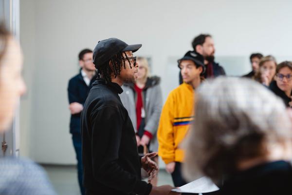 Talking through Weibel – Führung, Keynote &amp; Discussion (Angewandte Interdisciplinary Lab, 14.11.2025) Foto: eSeL.at - Robert Puteanu