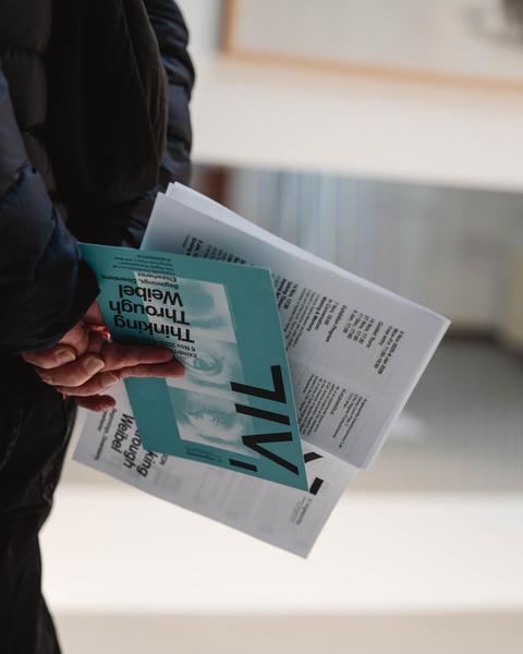 Talking through Weibel – Führung, Keynote &amp; Discussion (Angewandte Interdisciplinary Lab, 14.11.2025) Foto: eSeL.at - Robert Puteanu