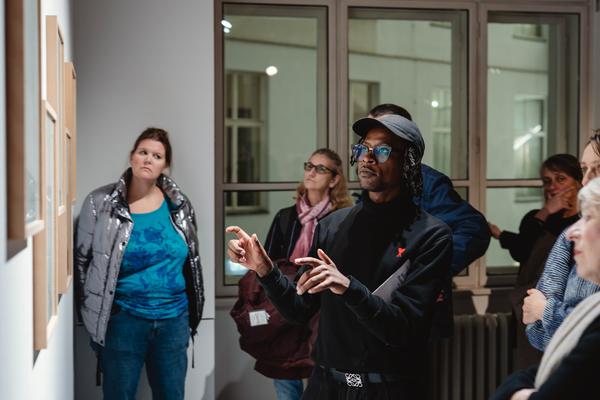 Talking through Weibel – Führung, Keynote &amp; Discussion (Angewandte Interdisciplinary Lab, 14.11.2025) Foto: eSeL.at - Robert Puteanu